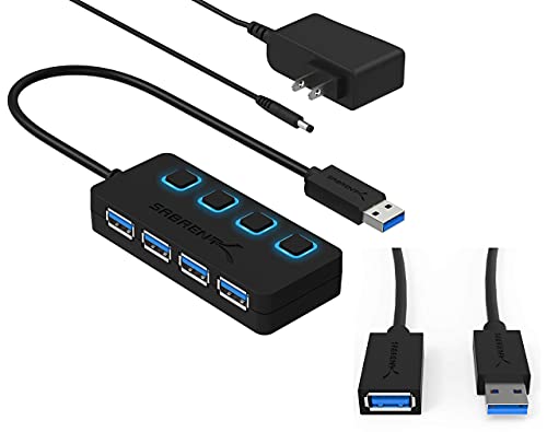 Sabrent USB 3.0 Hub + Extension Cable