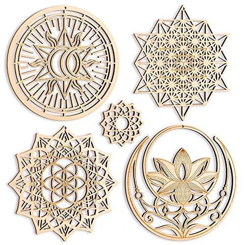 Sacred Geometry Wall Art Set