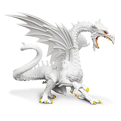 Safari Ltd. Glow-in-the-Dark Snow Dragon Figurine