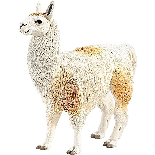 Safari Ltd. Llama Figurine - Hand-Painted Lifelike 4" Model Figure - Educational & Fun Toy for Boys, Girls & Kids Ages 3+