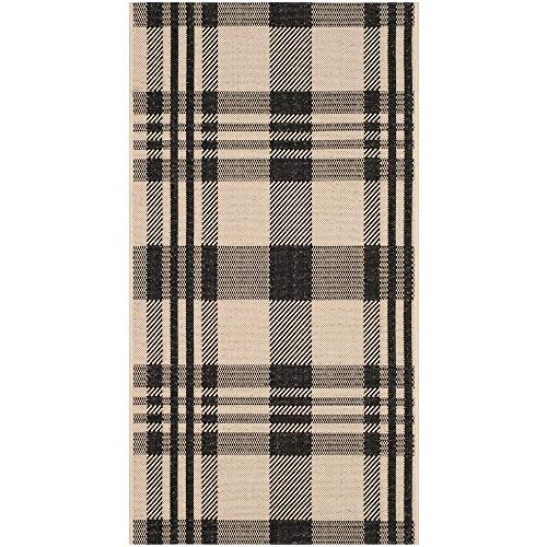 Safavieh Courtyard Collection CY6201 Plaid Outdoor Rug