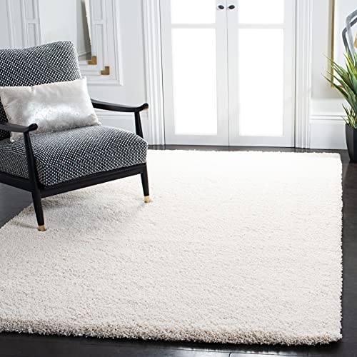 SAFAVIEH Milan Shag Ivory Rug - 4' x 6'