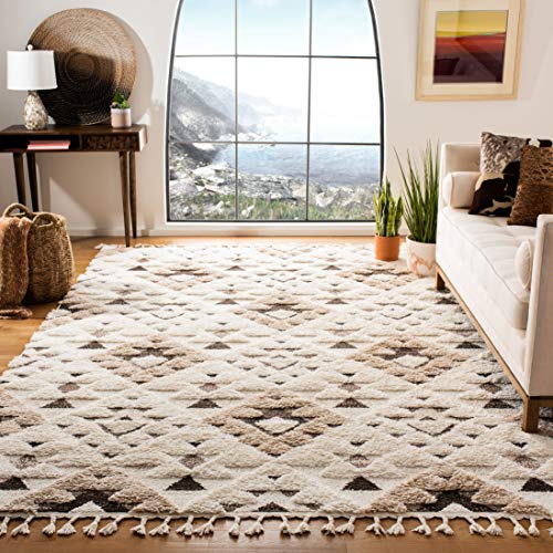 SAFAVIEH Moroccan Tassel Shag Area Rug