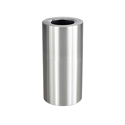 Safco 20 Gallon Aluminum Recycling/Trash Can