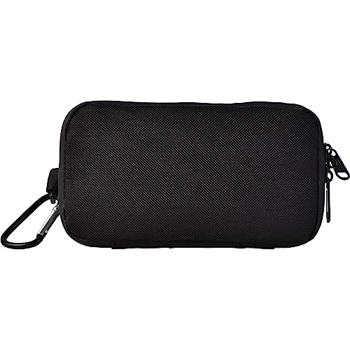 SafeDelux Small Storage Bag, Smell-Proof Travel Bag Pocket-Size Sleek Container with Activated Carbon