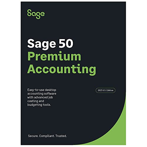 Sage 50 Premium Accounting 2023 - Small Business Accounting Software