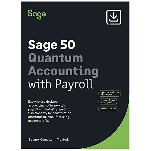 Sage 50 Quantum Accounting 2023 U.S.