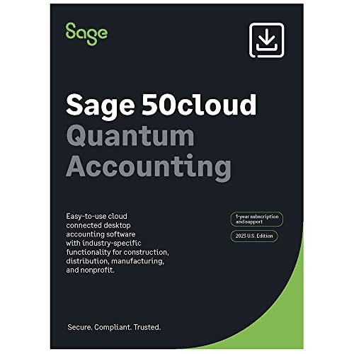 Sage 50cloud Quantum Accounting Software
