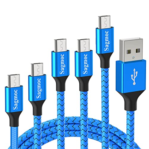 Sagmoc Micro USB Charger Cable - Reliable and Versatile Charging Cord for Android Devices