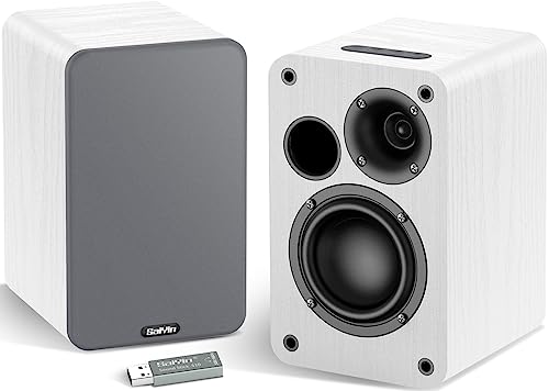Saiyin Computer Speakers with Bluetooth 5.0 and Powerful Sound