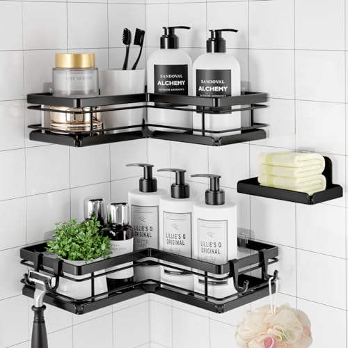 Sakugi Shower Caddy - Efficient Corner Shower Organizer