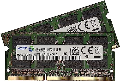 Samsung 16GB DDR3 SODIMM RAM Memory Module for Laptops