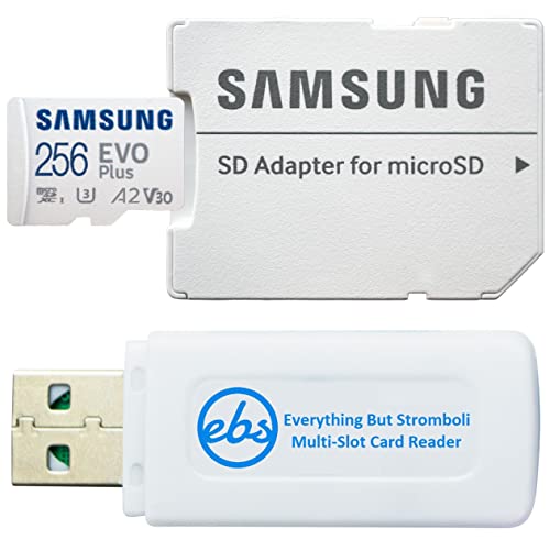 Samsung 256GB Evo+ MicroSDXC Memory Card Bundle