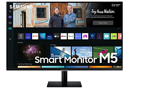 SAMSUNG 27" M50B Smart Monitor: Sleek Design, Built-in Features