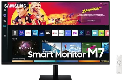 SAMSUNG 32" 4K UHD USB-C Smart Monitor & Streaming TV