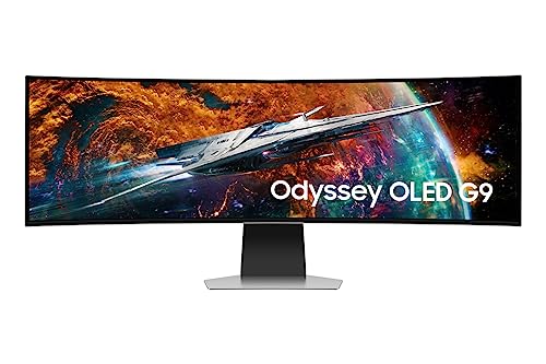三星 49 英寸 Odyssey OLED G9 G95SC 曲面游戏显示器