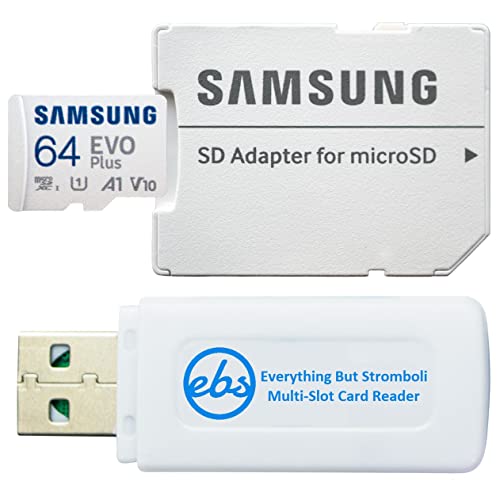 Samsung 64GB EVO+ Micro SD Memory Card Bundle