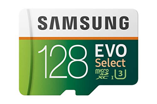 Samsung EVO Select 128GB MicroSDXC UHS-I U3 100MB/s Memory Card