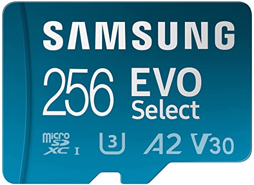 Samsung EVO Select 256GB Micro SD-Memory-Card