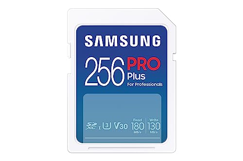 SAMSUNG PRO Plus 256GB SDXC Memory Card