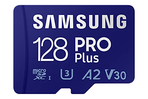 SAMSUNG PRO Plus + Adapter 128GB microSDXC Memory Card