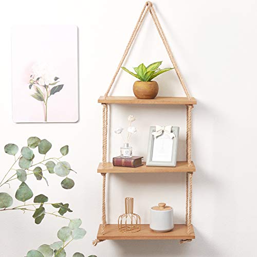 SAND MINE Wood Hanging Shelf