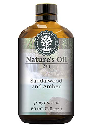 Sandalwood and Amber Fragrance Oil for Diffusers, Soap Making, Candles, Lotion, Home Scents