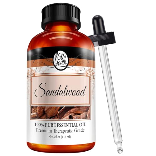 Sandalwood Essential Oil - Therapeutic Grade for Aromatherapy and Relaxation