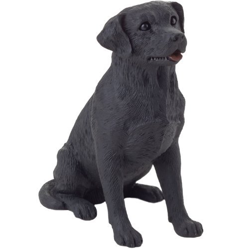 Sandicast Black Labrador Retriever Sculpture