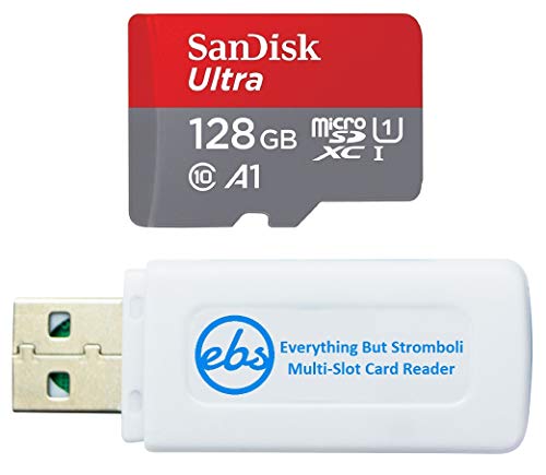 SanDisk Ultra 128GB MicroSDXC Memory Card Bundle