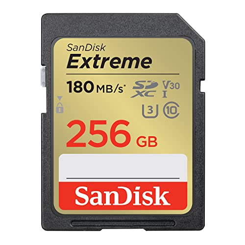 SanDisk 256GB Extreme SDXC UHS-I Memory Card