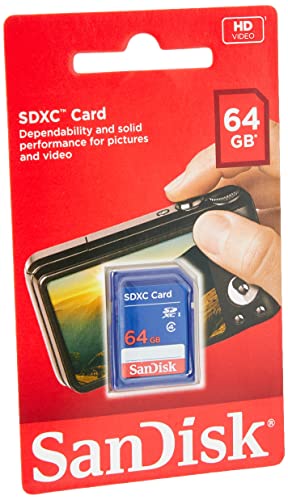 SanDisk 64GB SDXC Flash Memory Card
