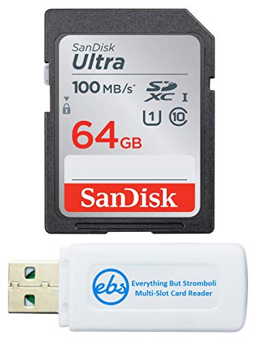 SanDisk 64GB Ultra SD Memory Card Bundle