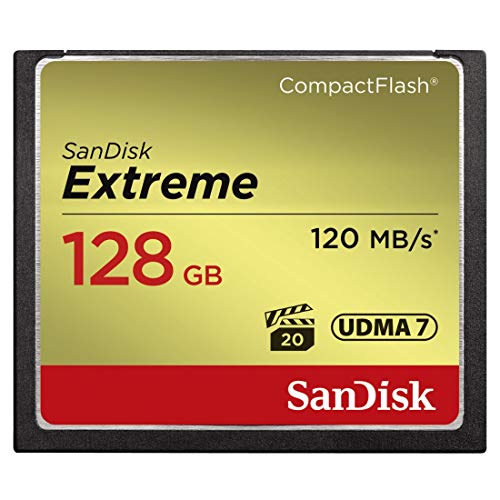 SanDisk Extreme 128GB CompactFlash Memory Card