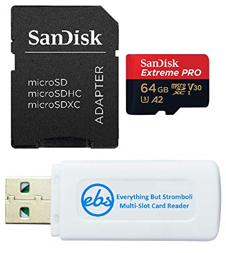 SanDisk Extreme Pro 64GB Micro Memory Card
