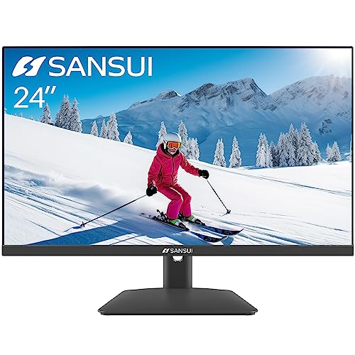 SANSUI 24 inch IPS FHD 1080P Monitor