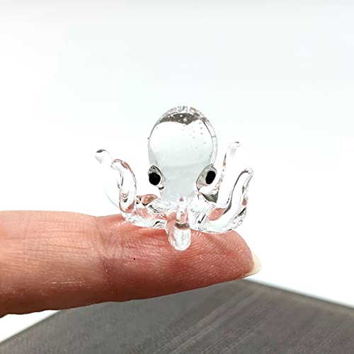 Sansukjai Octopus Glass Art Collectible Gift Home Decor