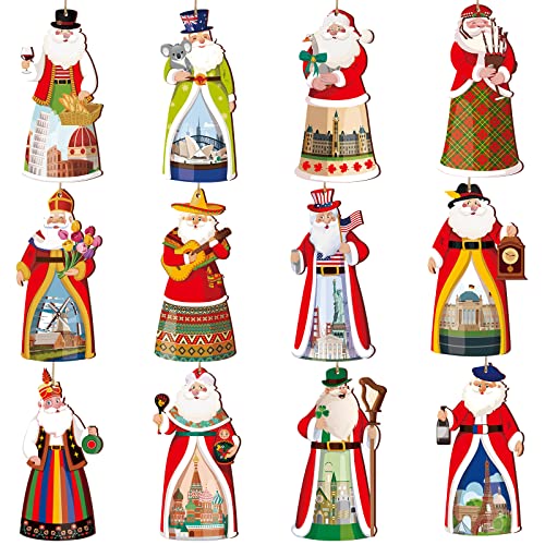 Santa Christmas Tree Ornaments