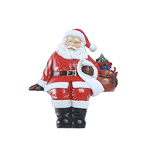 Santa Claus Ornament with Gift Bag