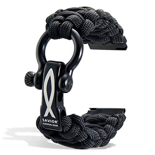 Savior Survival Gear Paracord Watch Band with Quick Release