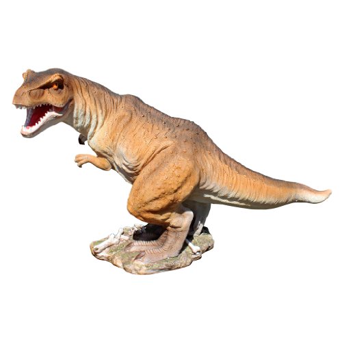 Scaled Jurassic T-Rex Raptor Dinosaur Statue