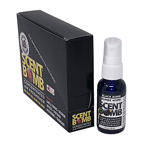 Scent Bomb New Car Air Freshener Spray - 4 Count