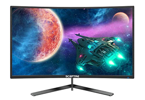 Sceptre 24-Inch FHD 1080p Curved 144Hz Gaming Monitor