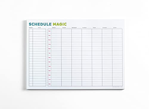 Schedule Magic To Do List Notepad