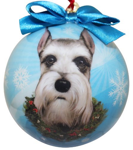 Schnauzer Christmas Ornament