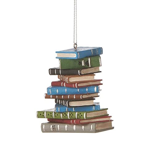 School Book Stack Ornament
