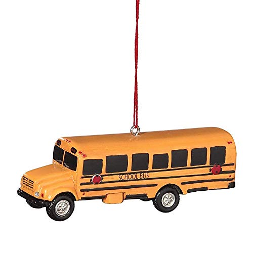 School Bus Christmas Ornament