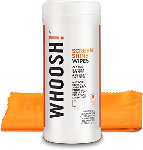 Screen Cleaner Wipes - Shine Your Devices with WHOOSH!