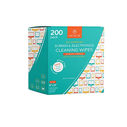 Screen & Electronic Cleaning Wipes - 200 Pack