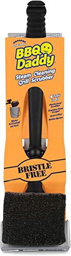 Grill Daddy GD12952S Pro Grill Brush Cleans BBQ Easily with Steam, High  Temperature, Weather Resistant Plastic Made in the USA-Black